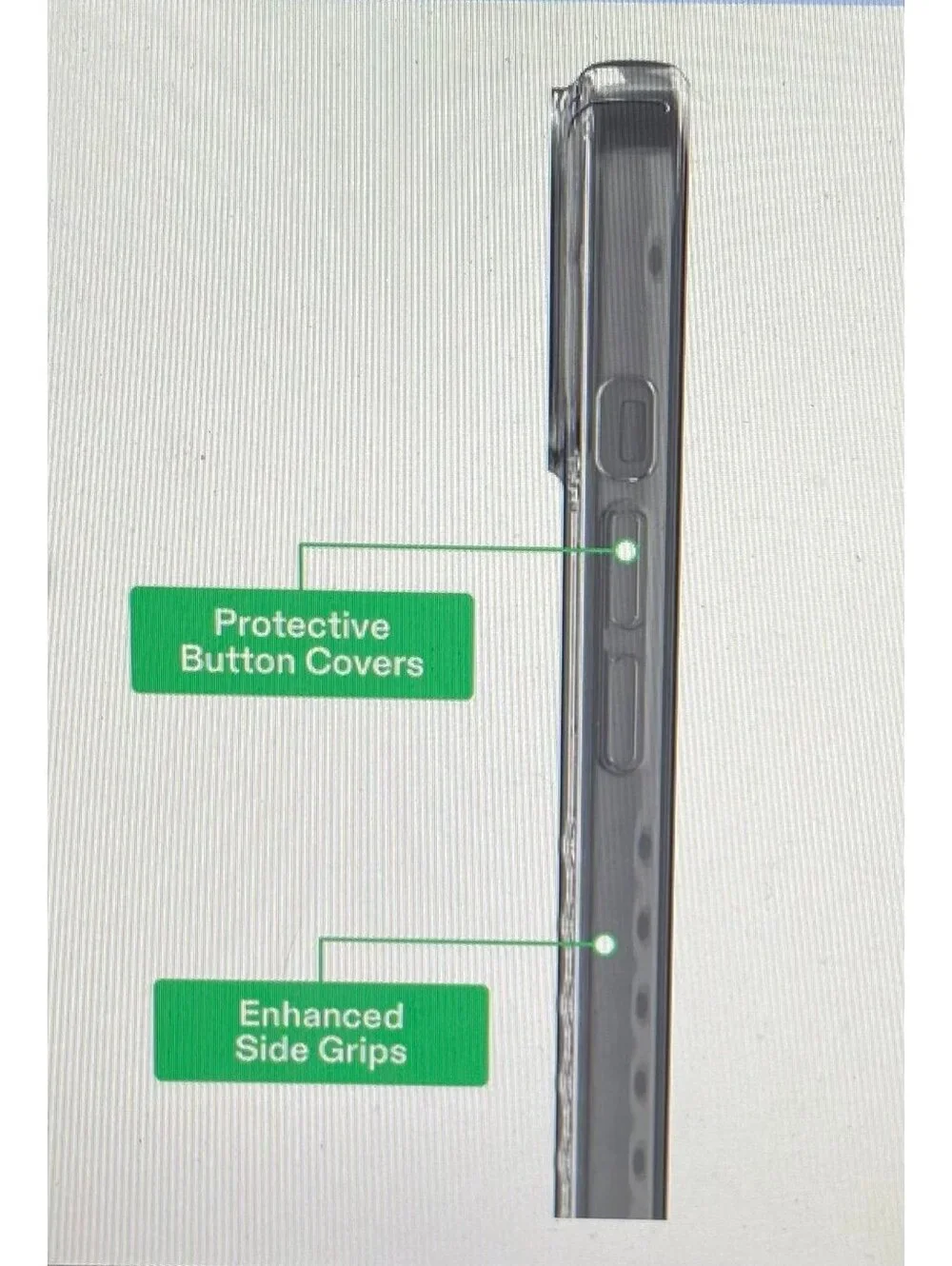 Onn Case for iPhone 15/14 Plus Clear